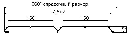 Фото: Сайдинг Lбрус-XL-Н-14х335 (ECOSTEEL-01-Сосна-0.5) в Луховицах