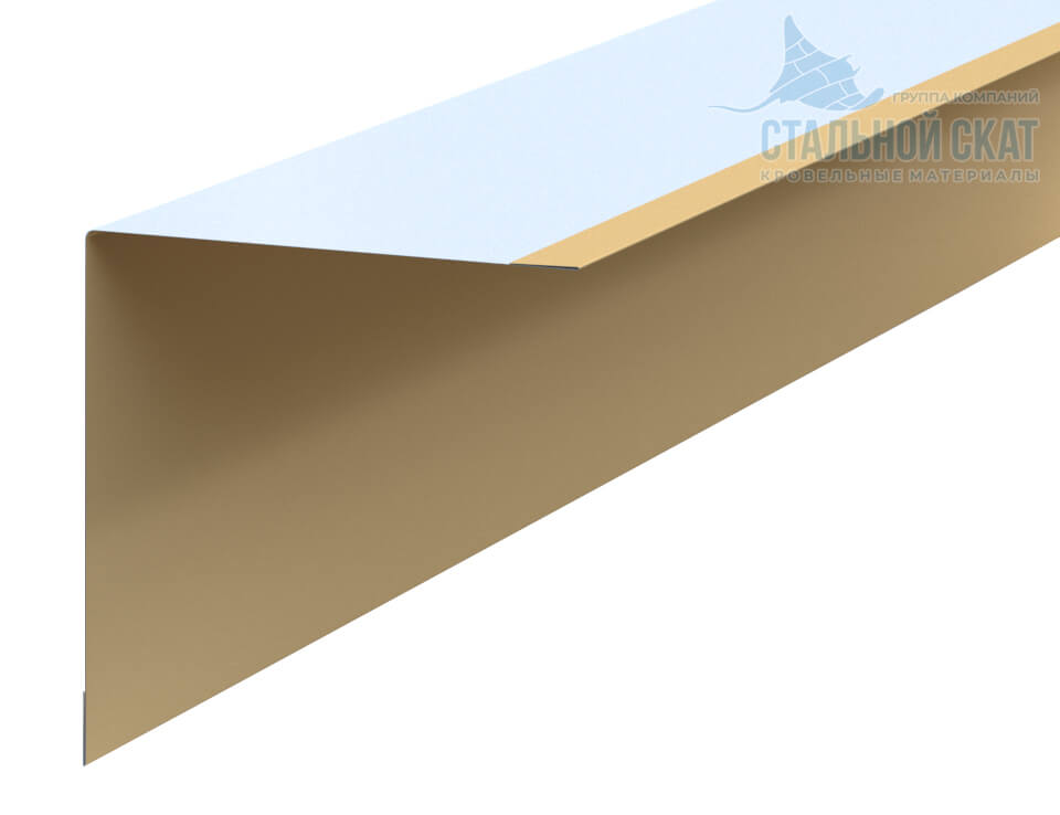 Планка угла внутреннего 75х75х3000 NormanMP (ПЭ-01-1015-0.5) в Луховицах