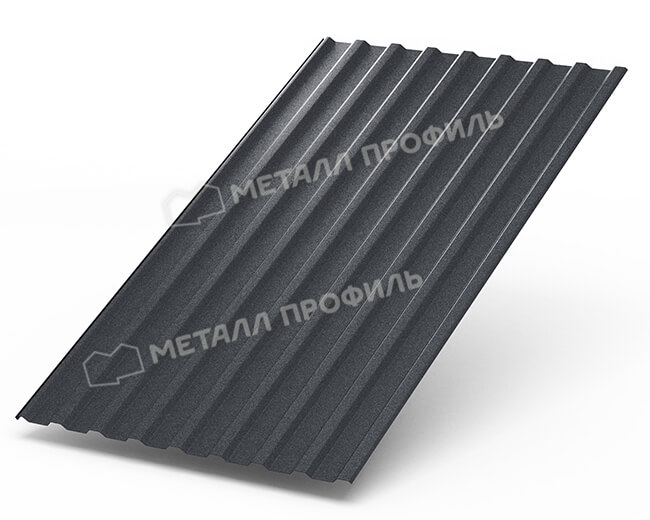 Профнастил МП20 х 1100 - R (Steelmatt-20-7024-0.4±0.08мм) в Луховицах