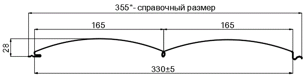 Фото: Сайдинг Woodstock-28х330 (ECOSTEEL_T-01-Кедр-0.5) в Луховицах