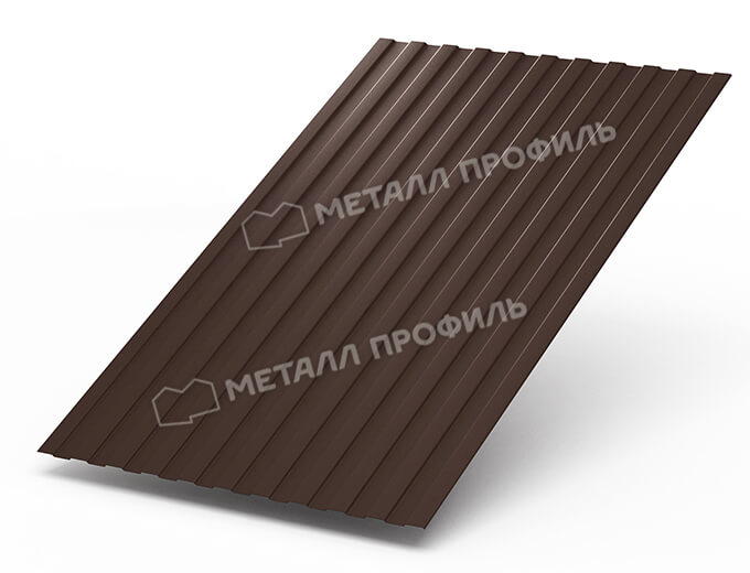 Фото: Профнастил С8 х 1150 - A (Steelmatt-20-8017-0.4±0.08мм) в Луховицах