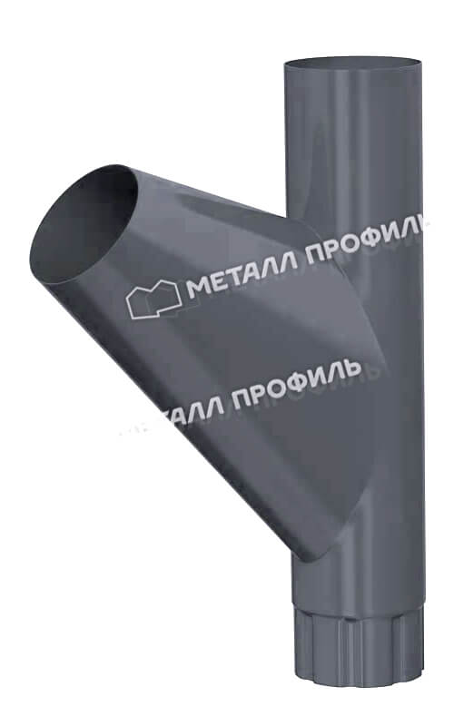 Тройник трубы Foramina Freeze D100 (FRZ_D-01-GreyGrey-0.5) в Луховицах