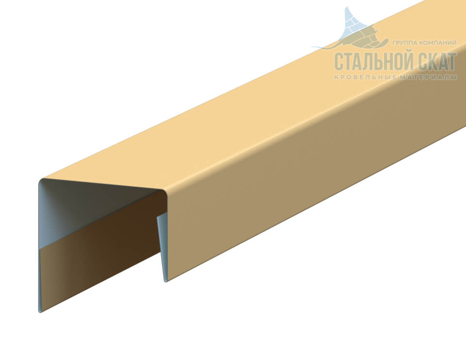 Планка П-образная 23х22х2000 NormanMP (ПЭ-01-1015-0.5) в Луховицах