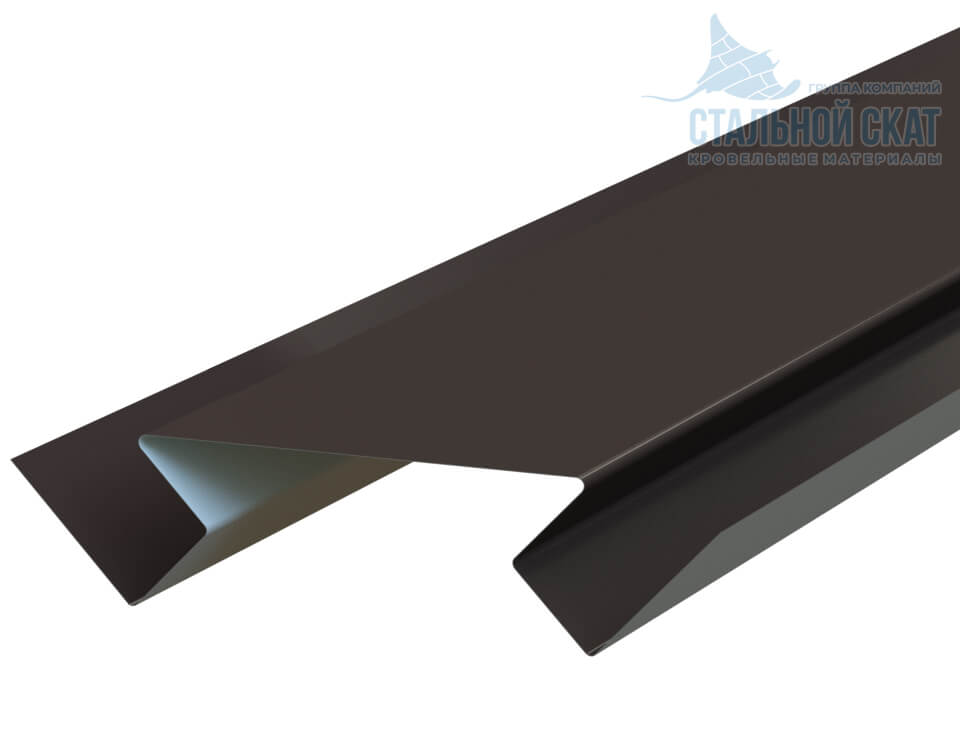 Планка угла внутреннего сложного 75х3000 (VikingMP E-20-RR32-0.5)