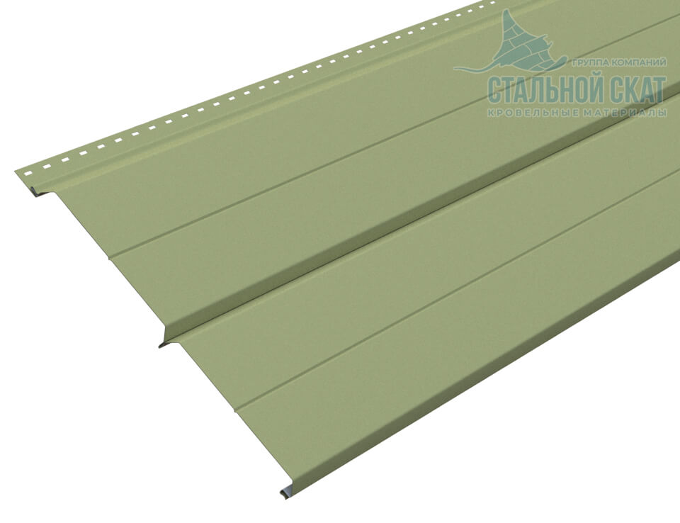 Сайдинг Lбрус-XL-Н-14х335 (ПЭ-01-6019-0.45)