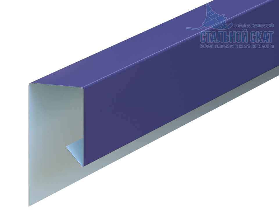 Планка завершающая сложная 30х25х3000 (PURMAN-20-Citrine-0.5)