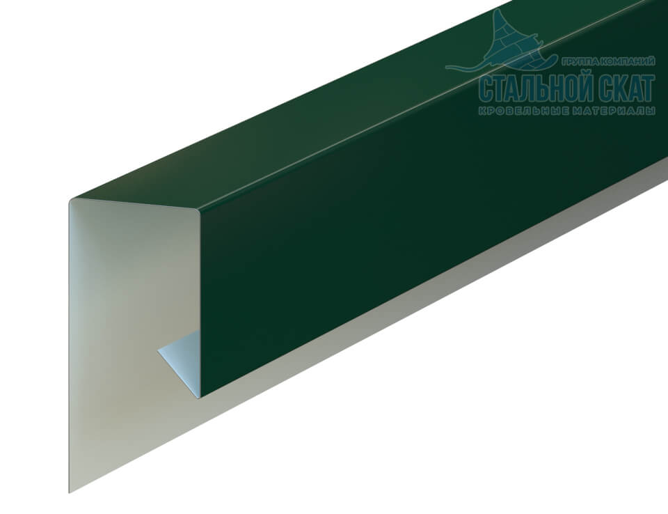 Планка завершающая сложная 30х25х3000 (VikingMP E-20-6005-0.5)