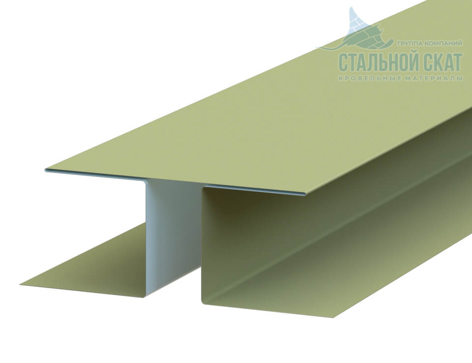 Планка стыковочная сложная Woodstock 75х3000 NormanMP (ПЭ-01-6019-0.5)
