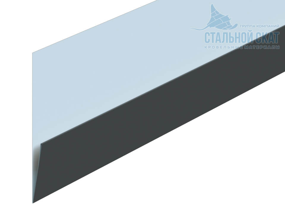 Планка начальная Lбрус-XL 20х50х3000 (ПЭ-01-7005-0.45)