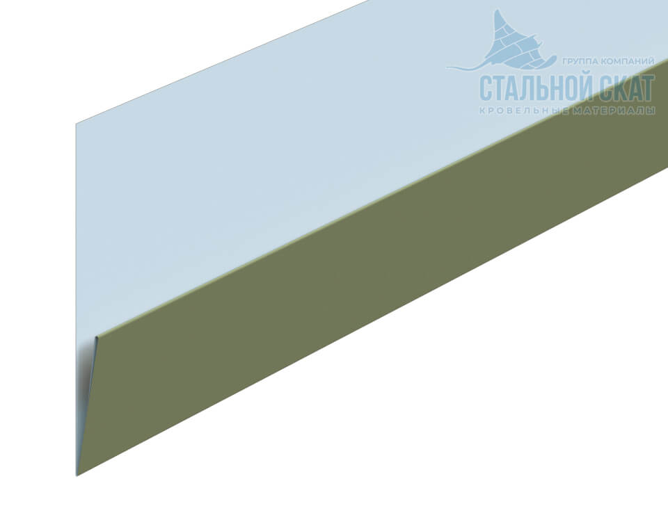 Планка начальная Lбрус-XL 20х50х3000 (ПЭ-01-6019-0.45)