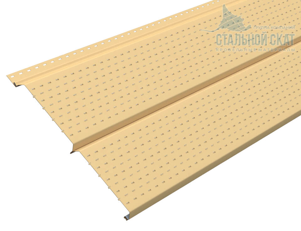 Софит перфор. Lбрус-XL-14х335 (ПЭ-01-1015-0.45)