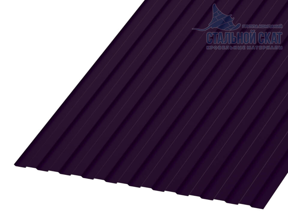 Профнастил С8 х 1150 - B (VALORI-20-Violet-0.5)