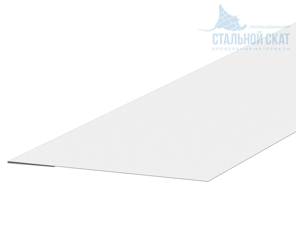Планка завершающая 65х3000 NormanMP  (ПЭ-01-9010-0.5)