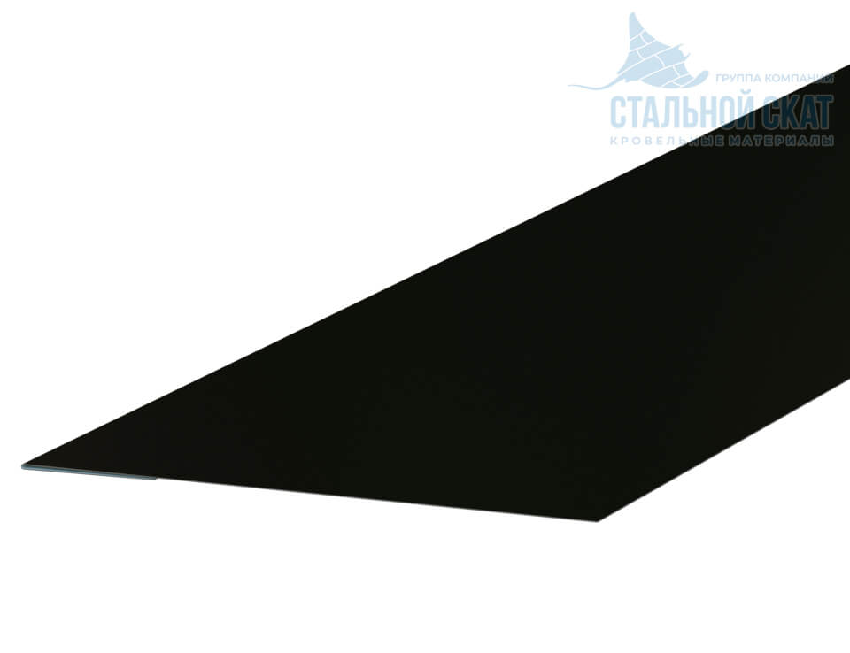 Планка завершающая 65х3000 NormanMP  (ПЭ-01-9005-0.5)