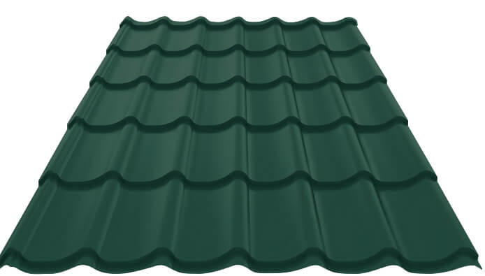 Металлочерепица МП Ламонтерра-X (PURMAN-20-6005-0.5)