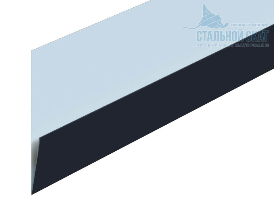 Планка начальная Lбрус-XL 20х50х3000 (ПЭ-01-7024-0.45)