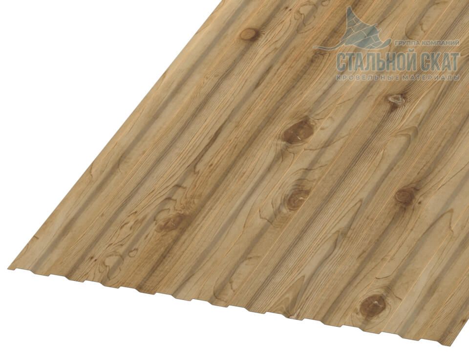 Профнастил МП10 х 1100 - A (ECOSTEEL-01-Сосна-0.5)