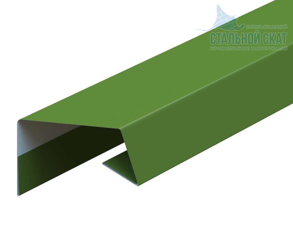 Планка начальная Woodstock 12х15х3000 NormanMP (ПЭ-01-6018-0.5)